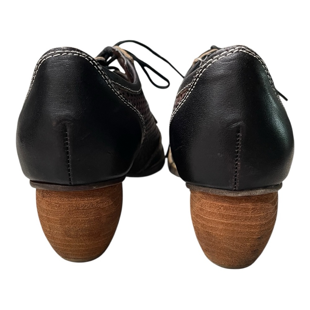 L’Artiste by Spring Step “Gabriel” Leather Oxford Heels – Size 9 Whimsigoth Boho - Picture 8 of 10